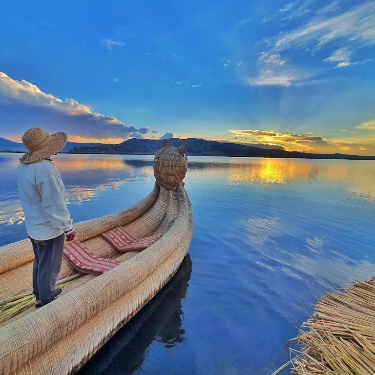 Villa Uros Caminos Del Titicaca Peru Puno Exterior foto