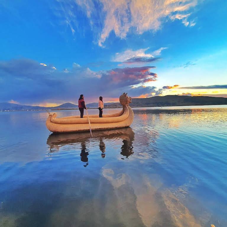 Villa Uros Caminos Del Titicaca Peru Puno Exterior foto