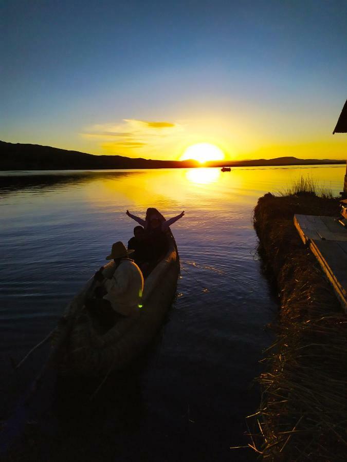 Villa Uros Caminos Del Titicaca Peru Puno Exterior foto