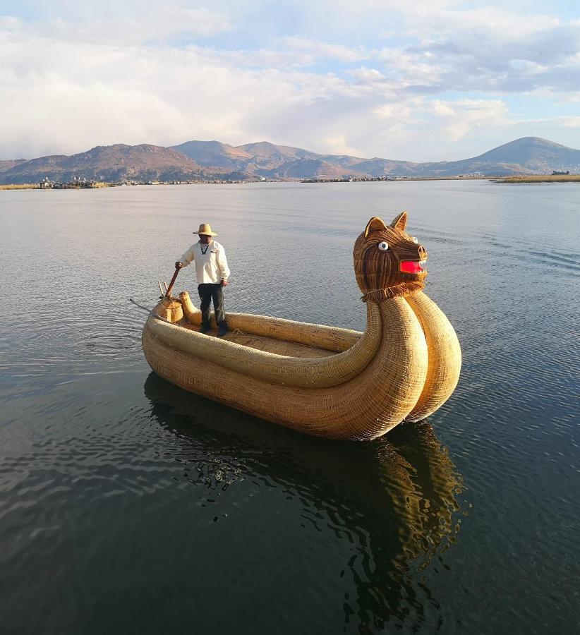 Villa Uros Caminos Del Titicaca Peru Puno Exterior foto